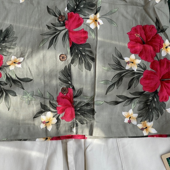 La Cabaña Hawaiian Shirt L Pants PXL Set NWT - Picture 15 of 16